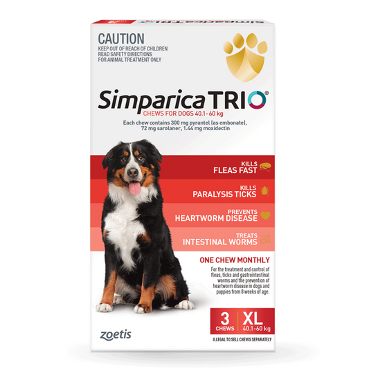 Simparica Trio Chewable Tablet for Dogs